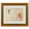 Image 1 : Pablo Picasso (1881-1973) "La Comedie Humaine 3.2.54-II" Print Lithograph on Paper