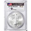 Image 1 : 2015 $1 American Silver Eagle Coin PCGS MS70 First Strike Mercanti Signature
