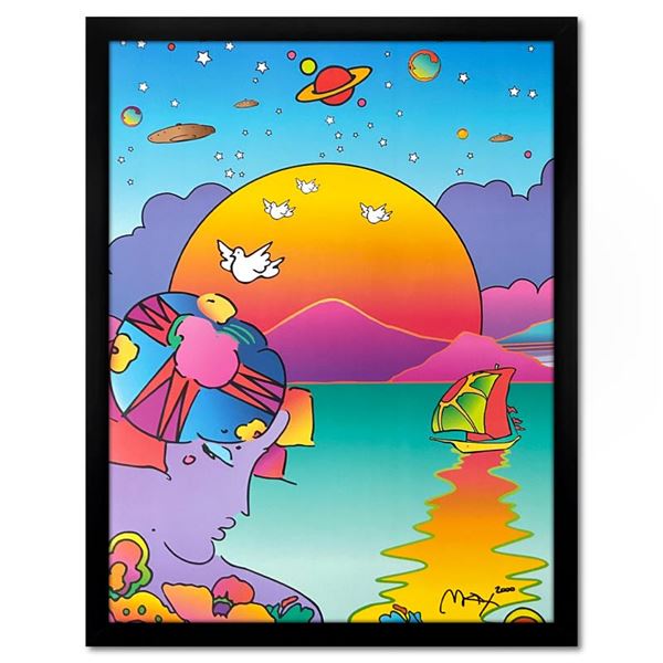 Peter Max "New Horizon 2000" Poster Lithograph on Paper