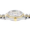 Image 5 : Rolex Mens Two Tone Diamond Datejust Wristwatch With Rolex Box