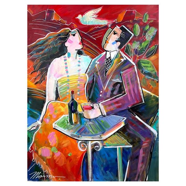 Isaac Maimon Original Acrylic on Canvas