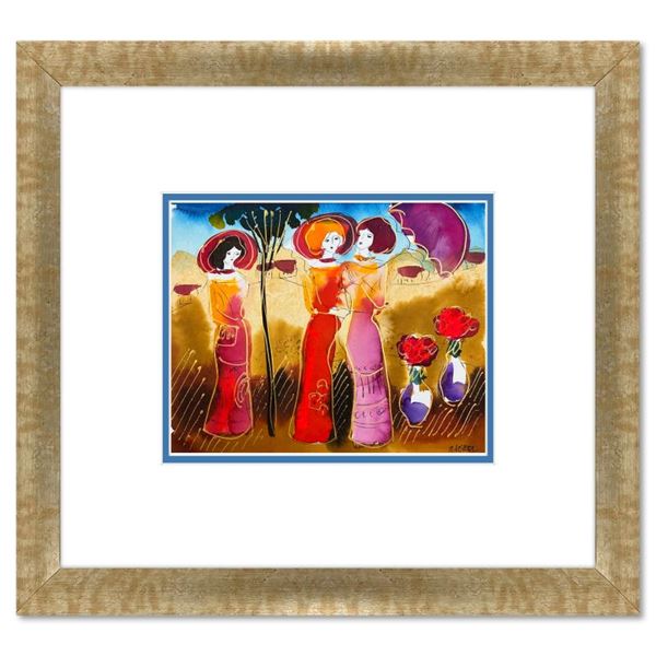 Moshe Leider Original Mixed Media on Paper