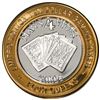 Image 1 : .999 Silver Four Queens Casino Hotel Las Vegas $10 Limited Edition Gaming Token