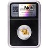 Image 2 : 1.68 Gram Sanoyta Mexico Gold Nugget NGC Vaultbox Unvaulted