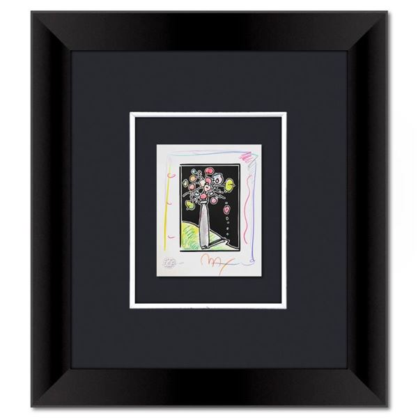 Peter Max Original Mixed Media on Paper