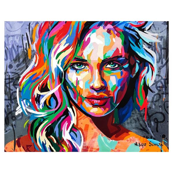 Asya Simon Limited Edition Giclee on Canvas