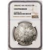 Image 1 : 1886MO MH Mexico 8 Reales Silver Coin NGC Chopmarked