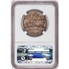 Image 2 : 1926-S Oregon Trail Memorial Commemorative Half Dollar Coin NGC MS64 Amazing Color