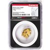 Image 1 : 7.05 Gram Caborca Sonora Mexico Gold Nugget NGC Vaultbox Unvaulted