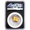 Image 2 : 8.36 Gram Caborca Sonora Mexico Gold Nugget NGC Vaultbox Unvaulted
