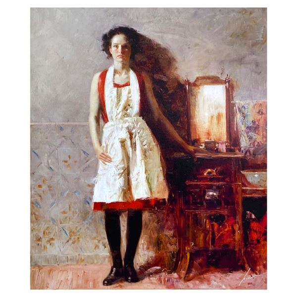 Pino (1939-2010) "Passive Moments" Limited Edition Giclee on Canvas