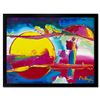 Image 1 : Peter Max "New Moon II" Poster Lithograph on Paper