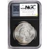 Image 2 : 1883-O $1 Morgan Silver Dollar Coin NGCX Mint State 9.2 VaultBox Amazing Toning