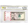 Image 1 : Pack of 2017A $5 Federal Reserve STAR Notes Atlanta Fr.1998-F* PCGS Gem UNC 66PPQ