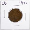 Image 1 : 1871 Two Cent Piece Coin