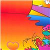 Image 2 : Peter Max "Sunrise 2000" Poster Poster on Paper