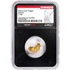 Image 1 : 2.65 Gram Sanoyta Mexico Gold Nugget NGC Vaultbox Unvaulted
