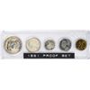 Image 1 : 1961 (5) Coin Proof Set