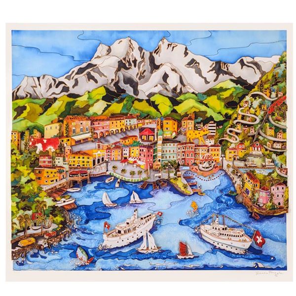 Linnea Pergola "Lugano" Limited Edition Giclee on Paper