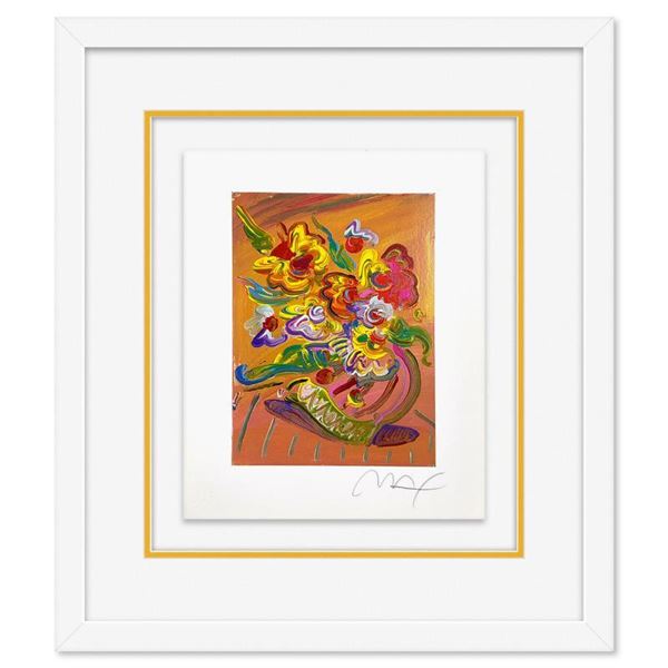 Peter Max "Vase of Flowers XI" Limited Edition Lithograph on Paper