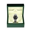 Image 9 : Rolex Mens Stainless Steel Black Index Date Submariner Wristwatch With Rolex Box