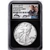Image 1 : 2022-W $1 Proof American Silver Eagle Coin NGC PF70 Ultra Cameo Moy & Ryder Signed