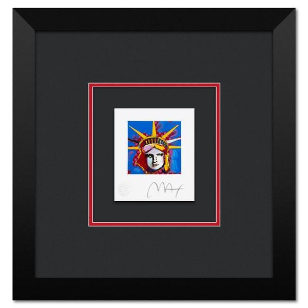 Peter Max "Liberty Head I" Limited Edition Lithograph on Paper