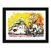 Image 1 : Tom Everhart "Blow Dry" Limited Edition Lithograph on Paper