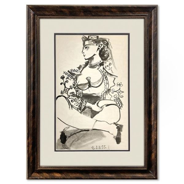 Pablo Picasso (1881-1973) "Carnet de Californie 21.11.55-II" Print Lithograph