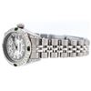 Image 8 : Rolex Ladies Stainless Steel Emerald and Diamond Datejust Wristwatch