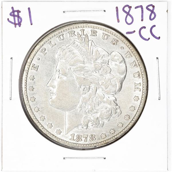 1878-CC $1 Morgan Silver Dollar Coin