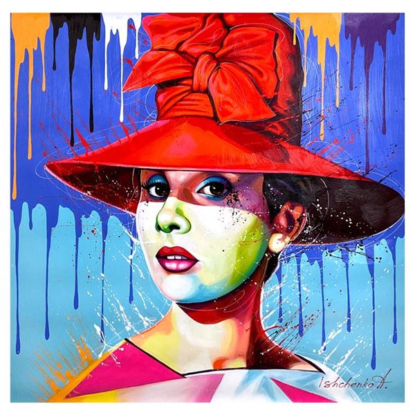 Alexander Ishchenko "Audrey Hepburn" Original Acrylic on Canvas