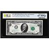 Image 1 : 1969 $10 Federal Reserve STAR Note Fr.2018-L* PCGS Superb Gem Unc 67PPQ Top Pop