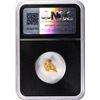 Image 2 : 1.57 Gram Sanoyta Mexico Gold Nugget NGC Vaultbox Unvaulted