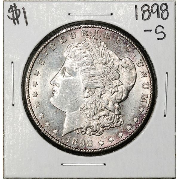 1898-S $1 Morgan Silver Dollar Coin