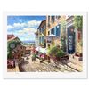 Image 1 : Sam Park "Streets of St Emilion" Limited Edition Serigraph on Paper