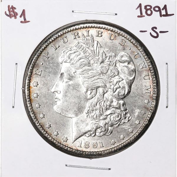 1891-S $1 Morgan Silver Dollar Coin