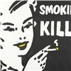 Image 2 : Todd Goldman "Smoking Kills" Limited Edition Lithograph on Paper