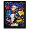Image 1 : Nastya Rovenskaya "Harley Quinn is Here" Original Mixed Media on Paper