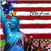 Image 2 : Peter Max "Full Liberty" Poster Lithograph on Paper