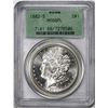 Image 1 : 1882-S $1 Morgan Silver Dollar Coin PCGS MS66PL Old Green Holder
