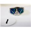 Image 4 : blue opal sterling silver ring size 8