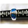 Image 5 : blue opal sterling silver ring size 8