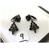 Image 3 : sherman japaned black earing set
