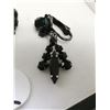 Image 4 : sherman japaned black earing set