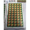 Image 2 : 5 full sheets of 1, 2, 3, 4 and 5 cent stamps
