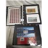 Image 1 : full sheet of 1 and 9 cent stamps + other stamps