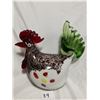 Image 1 : blown glass rooster (7.7inch)