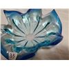 Image 3 : blue blown art glass (11inches)
