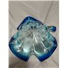Image 5 : blue blown art glass (11inches)